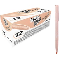 Lot de 12 feutres de coloriage pointe large - BIC - KIDS VISACOLOR XL - Chair
