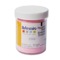 Poudre à embosser rose