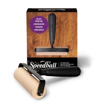 Rouleau Soft rubber black 10 cm - Speedball