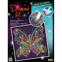 Art Diamond - Tableau Sequin Art Strass et diamants Papillon