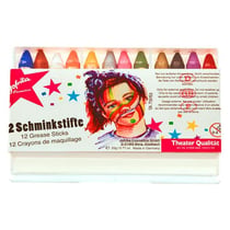 Boite de 12 crayons gras de maquillage - Graine Creative - Rouge