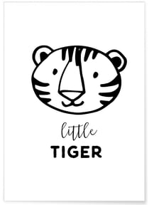 Affiche Petit tigre | A3 : 29,7x42cm