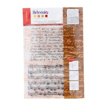 Tampons transparents musique - 14x18 cm - Artemio