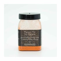 Pigment pour création de peinture - pot 120 g - Jaune de cadmium orange véritable