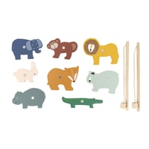 Jeu de peche en bois animaux