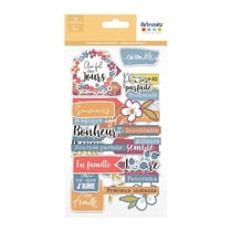 39 chipboards autocollants ARTEMIO Couleurs nature