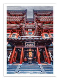 Affiche 30 x 40 cm - Temple and museum - Manjik Pictures