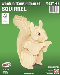 Maquette en bois Écureuil