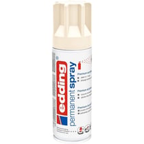 Bombe de peinture acrylique permanent Edding 5200 ivoire mat