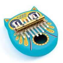 Djeco Animambo - Kalimba - Instrument à percussion - Bois - Jaune