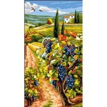 Princesse - Canevas antique Les vignes Rafael Angelo 50x80cm
