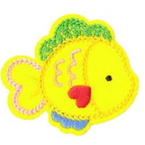 Ecusson thermocollant adorable poisson 5x5cm
