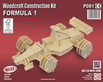 Maquette en bois Voiture Formule 1