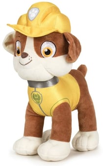 Peluche chien ruben 25 cm - pat' patrouille - peluche licence paw patrol