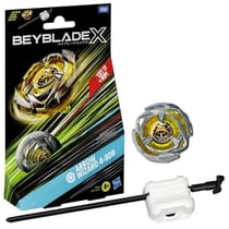 Beyblade X, Starter Pack avec toupie de compétition Arrow Wizard 4-80B et lanceur