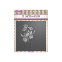 Embossing folder classeur de gaufrage 15 x 14,5 cm FUCHSIA 55