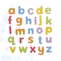 Lettres aimantees en minuscule