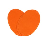 Renforts coudes et genoux - Thermocollants - Orange