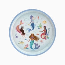 6 Assiettes Royaume des Sirènes