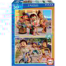 Puzzle - Disney - Luca - 2 modèles de 48 pièces - Enfant dès 5 ans