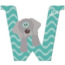 Lettre W - Weimaraner - Sevi