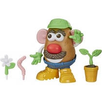 Monsieur patate vert nouvelle version ecologique - jeu de construction mr.potato 15 pieces - hasbro - f1053