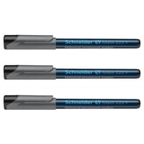 Lot de 3 Marqueurs universels Maxx 222 Pointe Fine Permanent noir