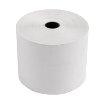 Bobine pour tickets de caisse 60x80mm - 76m - 1 pli thermique 55g/m2. - Blanc - x 30 - Exacompta