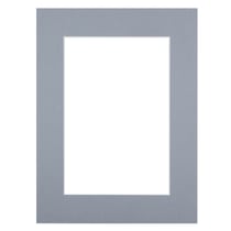 Passe-partout gris 40x60 cm ouverture 30x40 cm