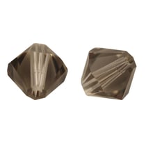 Perles cristal Swarovski, 8 mm boîte 11 pces, taupe