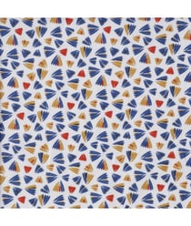 Tissu coton Eventail Zanteme de 150 cm de largeur Multicolore vendu par 50 cm