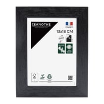 Cadre photo Karma noir 13x18 cm
