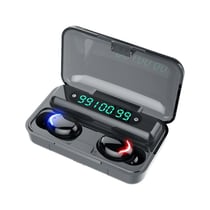 Ecouteurs Bluetooth Réduction De Bruit Écran Digital Autonomie Longue Noir YONIS