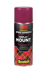 Adhésif aérosol Scotch DisplayMount - Aérosol - Référence 050792 - 400 ml