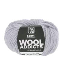 Pelote de Laine et Alpaga à tricoter EARTH - Wool Addicts 0103 Gris