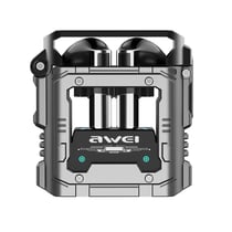 Ecouteurs Bluetooth Gaming Argent Autonomie 6H Étanchéité IPX4 Chargement Rapide Argent YONIS