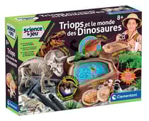 Triops et le monde des dinosaures - labo science et jeu - clementoni - 52566 - prehistoire