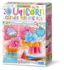 Kit Bougies - Licorne 3D