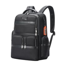 Sac À Dos Ordinateur Multifonction Antivol Avec Chargeur USB Noir 15.6 Pouces YONIS