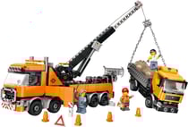 LEGO City - Le remorqueur avec grue pour poids lourd 60467