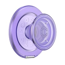 PopSockets Support Smartphone PopGrip Kick-Out Premium Fixation Adhesif Stand et Selfie Violet