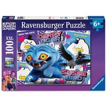 Puzzle 100 pièces XXL - Le Duo Derpy et Sussie/Kpop Demon Hunters - Ravensburger