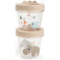 Lot de 2 pots de conservation Done by Deer