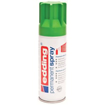 Bombe de peinture acrylique permanent Edding 5200 vert jaune mat