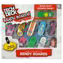 Coffret tech deck bendy boards 10 finger skates - planches flexibles - spin master - mini skake a doigt