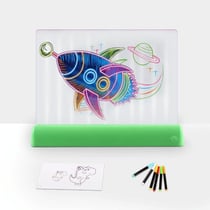 Tablette Graphique LED Enfant Peinture 3D Fluorescente Éducative Cadeau Magique YONIS
