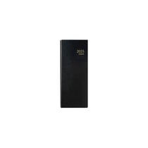 Agenda Journalier 2025 Jupiter 0.105 - 12,8 X 33 Cm - Noir - Brepols