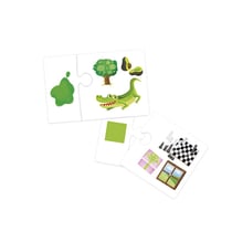 Jeu Puzzle Educatif - Nombres, Couleurs & Formes