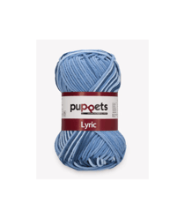 Coton à Crocheter Puppets Lyric Multicolor – Anchor : Un Fil Polyvalent et Coloré pour Toutes Vos Créations 205 Bleu