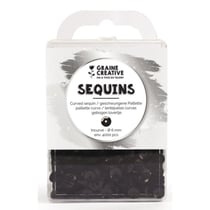 SEQUIN INCURVE NOIR MAT 26A